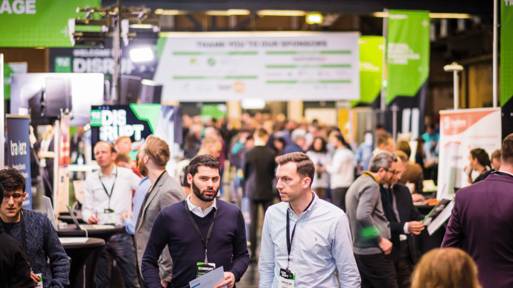 Book your exhibit table before your competitor does at Disrupt 2025 TechCrunch Disrupt Expo Hall