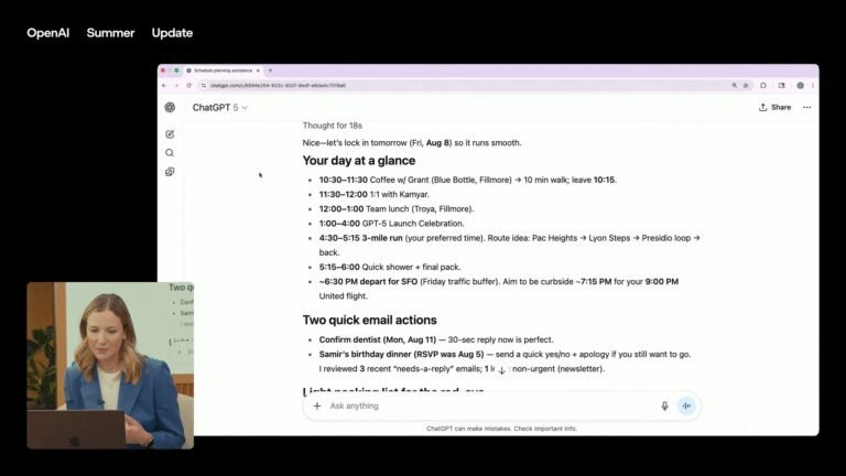 ChatGPT is inside your Gmail inbox and reviewing your calendar (with your permission)
