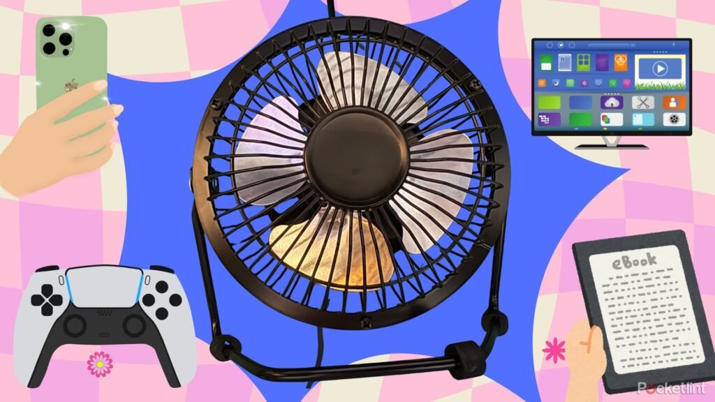 I plugged a USB fan into an iPhone, Kindle and 4 other dumb things
