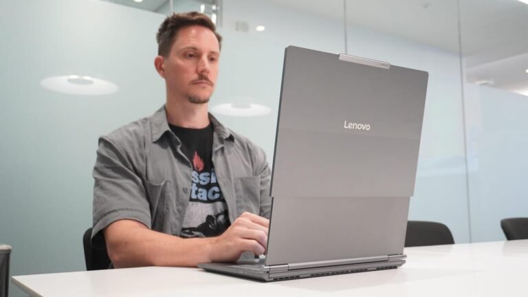 I tried Lenovo’s new rollable ThinkBook and can’t go back to regular-sized screens