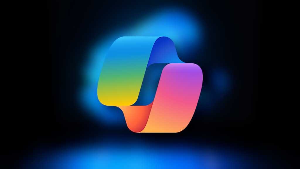 Microsoft Copilot is now powered by GPT-5 too, mostly Microsoft Copilot logo on blurred Windows 11 laptop background