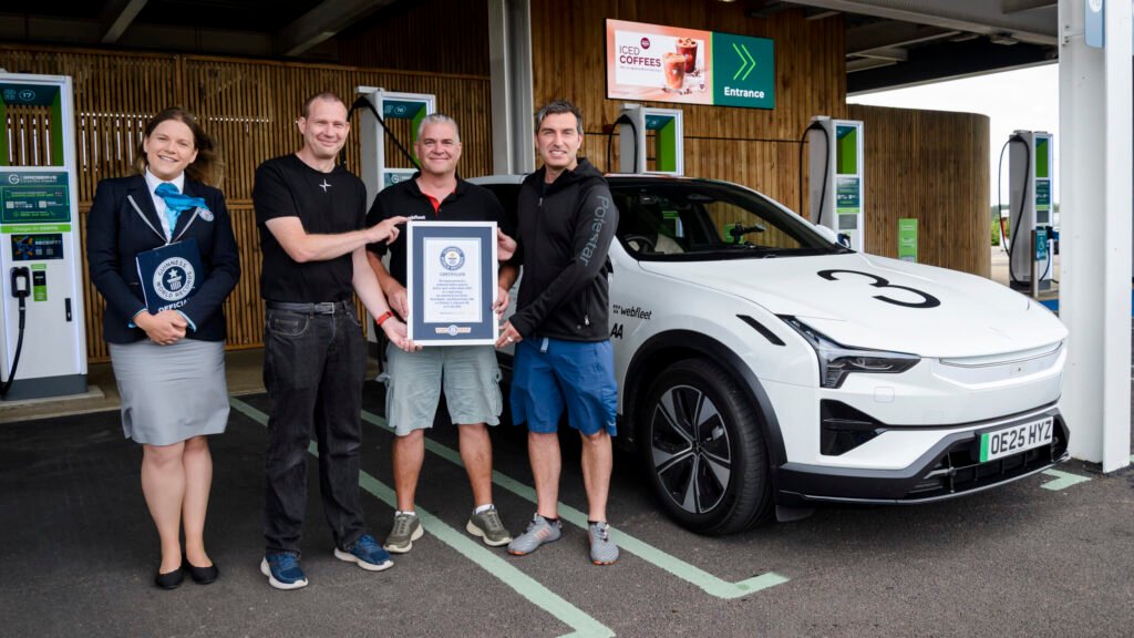 Polestar sets production car record for longest drive on a single charge