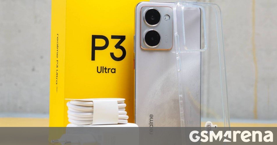 Realme P3 Ultra battery life and charging test results