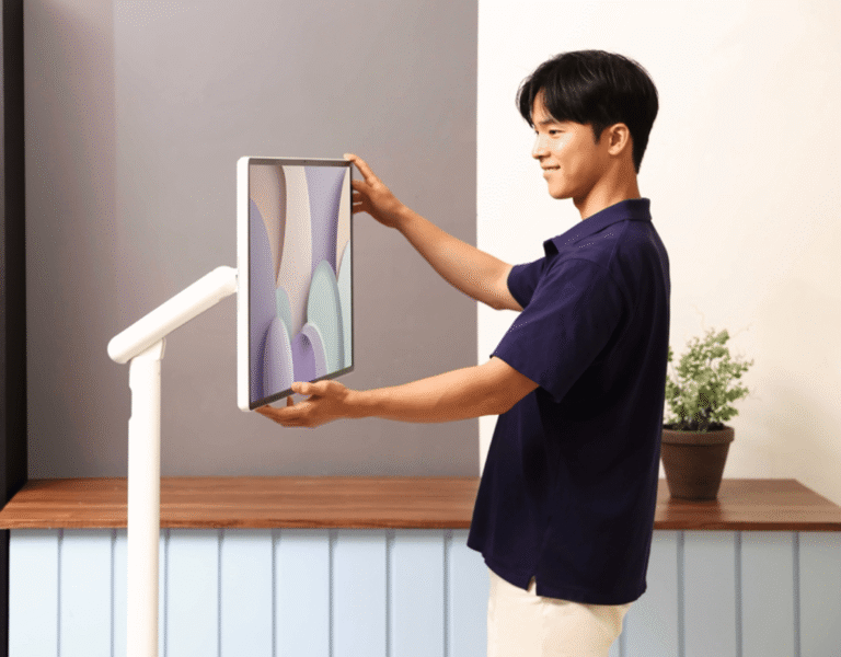 Samsung Unveils Moving Style Edge Smart Monitor To Compete With LG’s StanbyMe