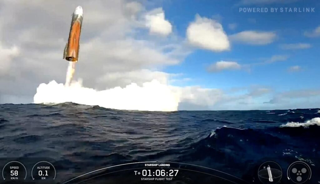 SpaceX's Starship deploys its payload for the first time