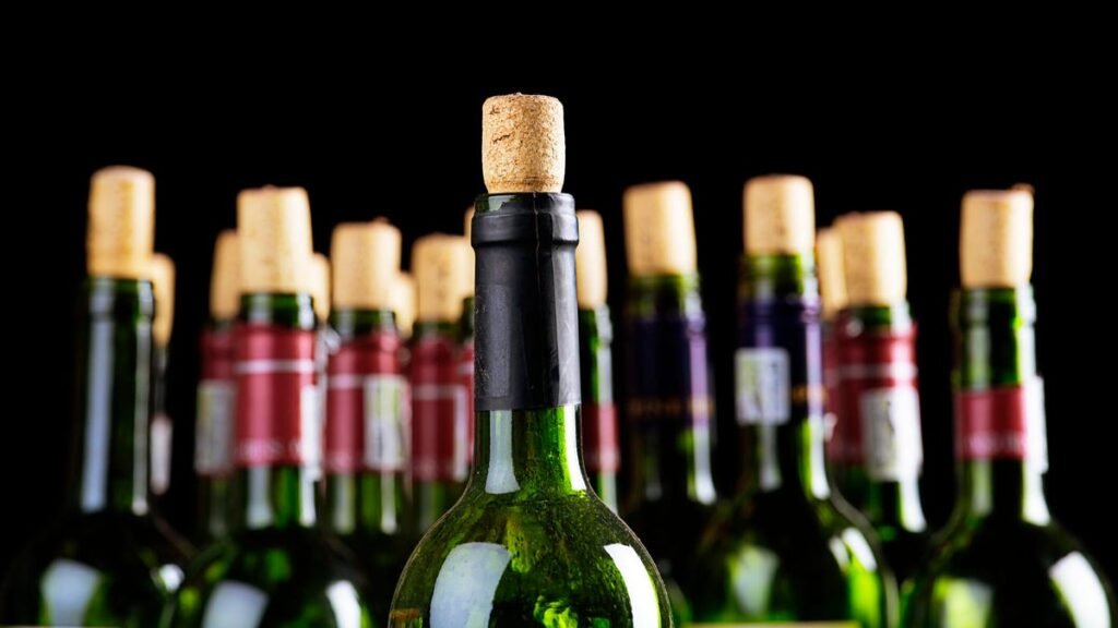 bottles of wine