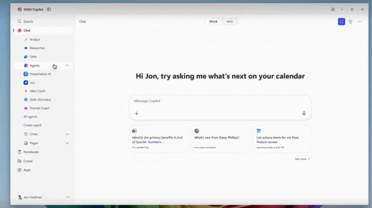 Windows 11’s “Companion” feature suggests deeper AI integration