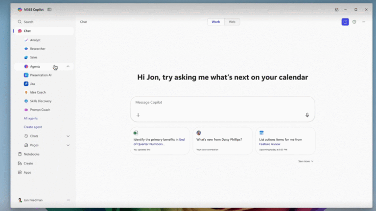 Windows 11’s “Companion” feature suggests deeper AI integration