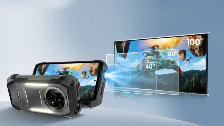 A rugged beast with a 20,000mAh battery and a camping light joins 2025’s unstoppable projector smartphone craze