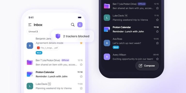 Proton Mail’s redesigned mobile app is built for speed