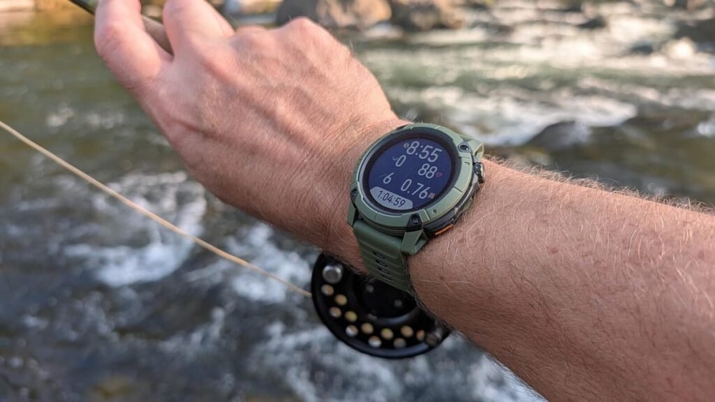 What happened when I brought a Coros smartwatch on a fly-fishing trip