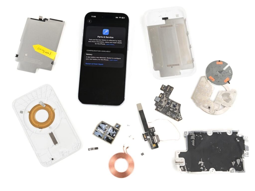 iFixit's teardown shows the iPhone Air doesn't sacrifice repairability for thinness