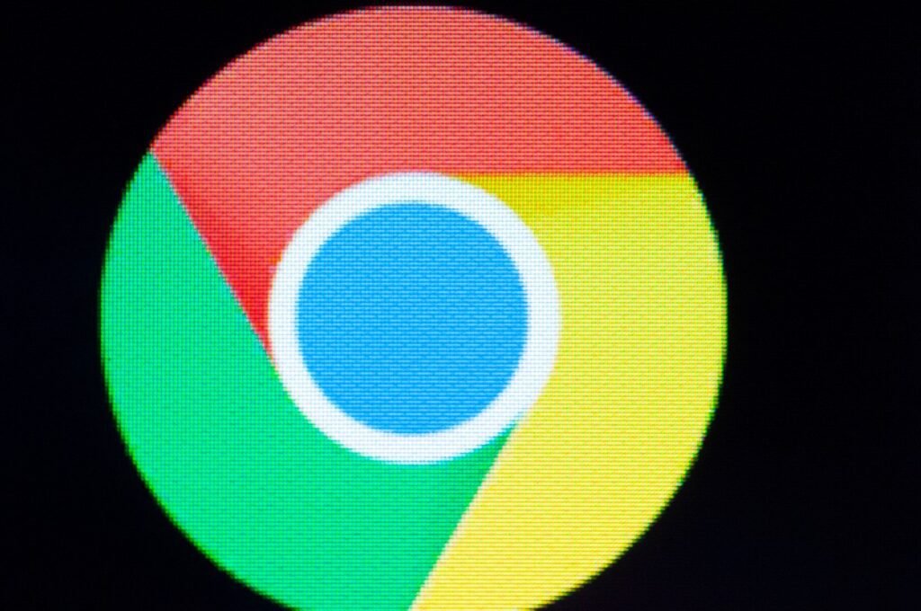 Google Chrome silences those pesky notifications A Chrome web browser logo is seen on an Android portable device.