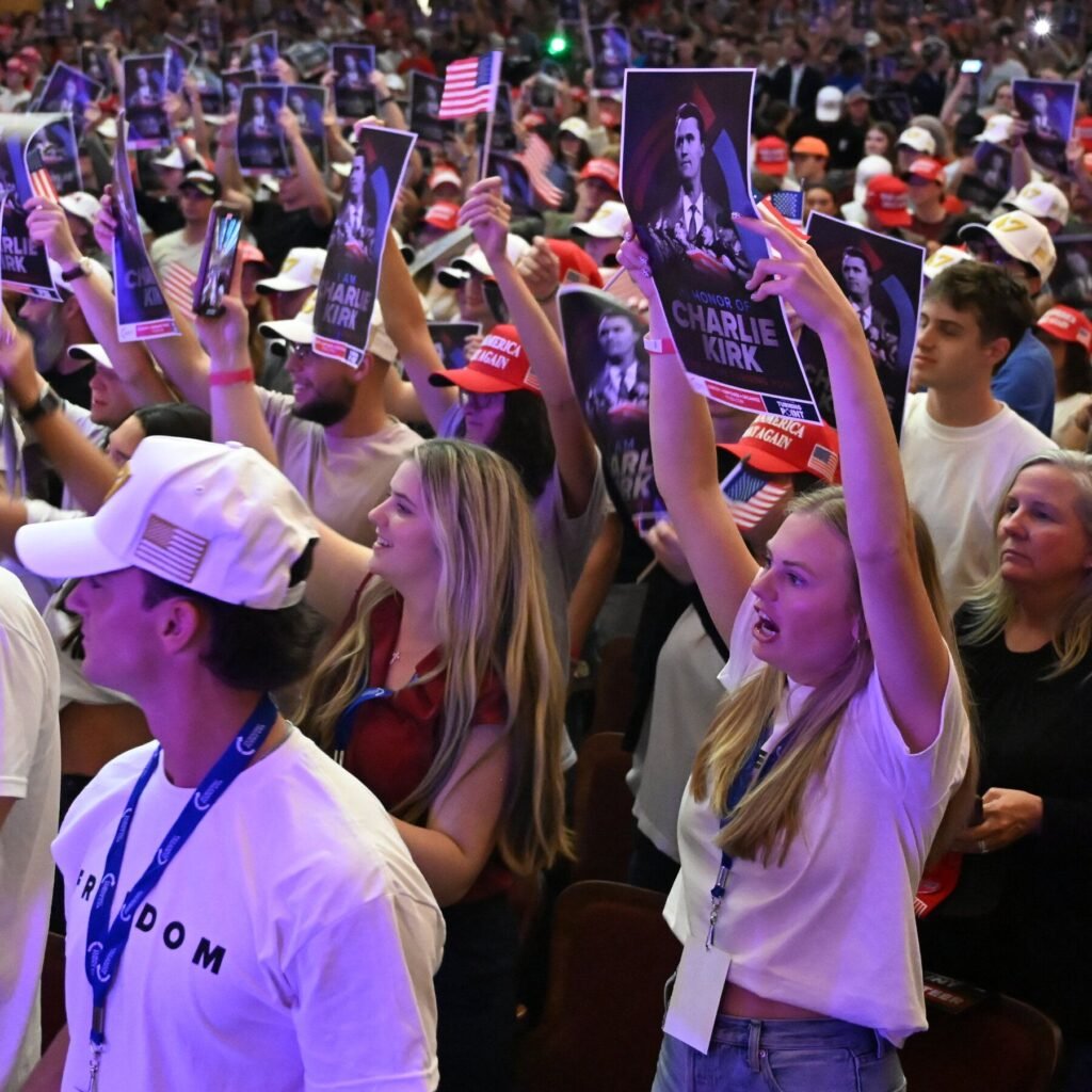 Turning Point USA resumes tour after Kirk’s killing; Virginia school reinstates event