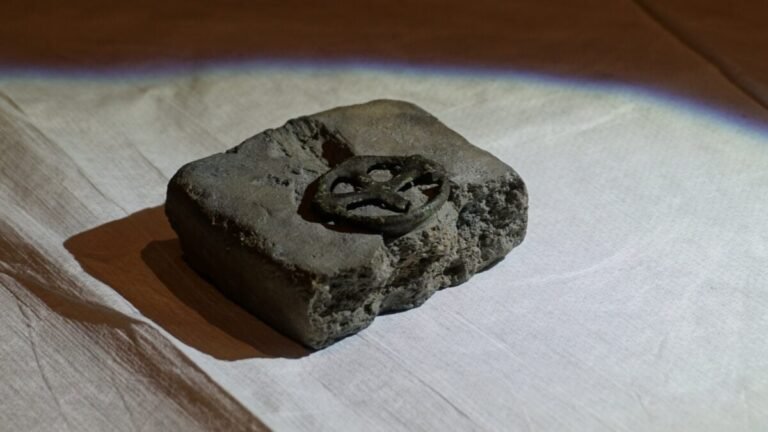 1,000-Year-Old Bronze Cross Perfectly Matches Mold Found 40 Years Ago, Shocking Archaeologists