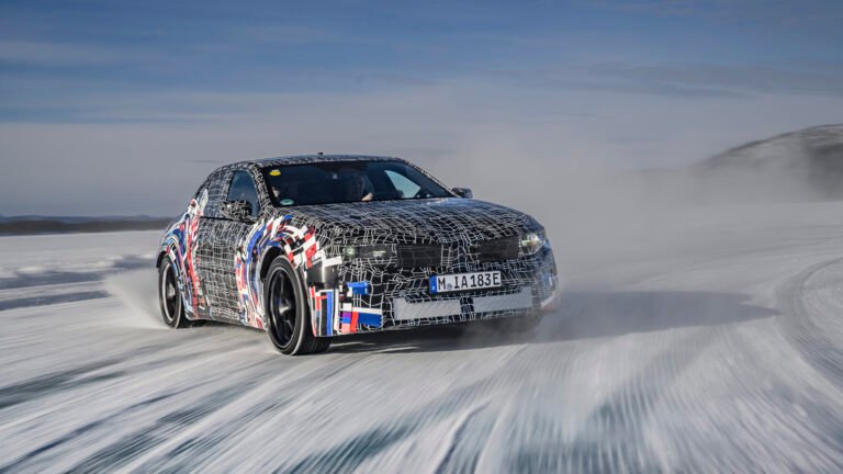BMW’s first electric M car is coming in 2027—with one motor per wheel