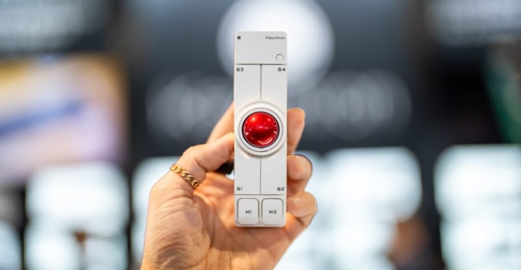 I’ve never used a trackball, but Keychron’s Nape Pro looks like the perfect one