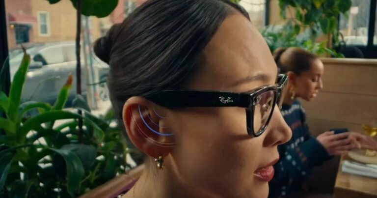 Meta Smart Glasses Could Make Conversations Easier in Noisy Places
