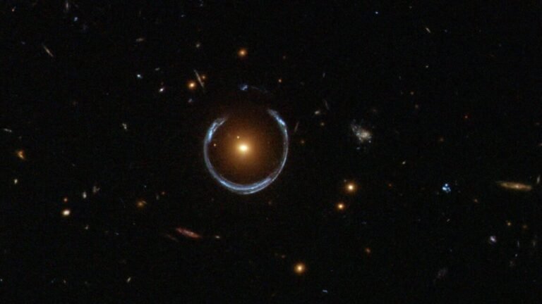 Researchers spot Saturn-sized planet in the “Einstein desert”