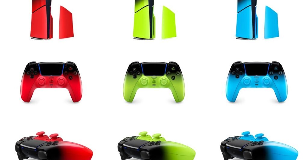 Sony’s new ‘Hyperpop’ PS5 covers are bursting with RGB color Sony’s new ‘Hyperpop’ PS5 covers are bursting with RGB color