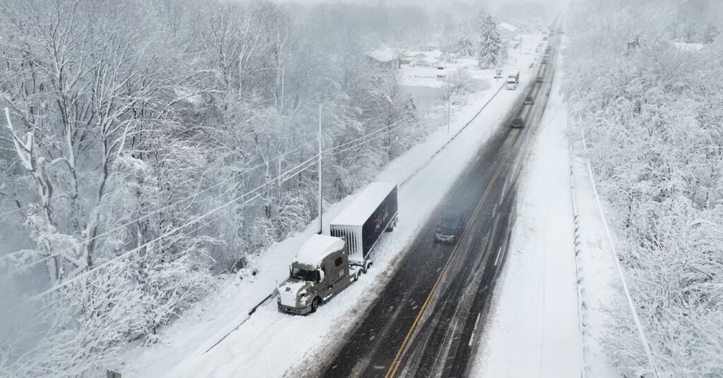 This Mega Snowstorm Will Be a Test for the US Supply Chain
