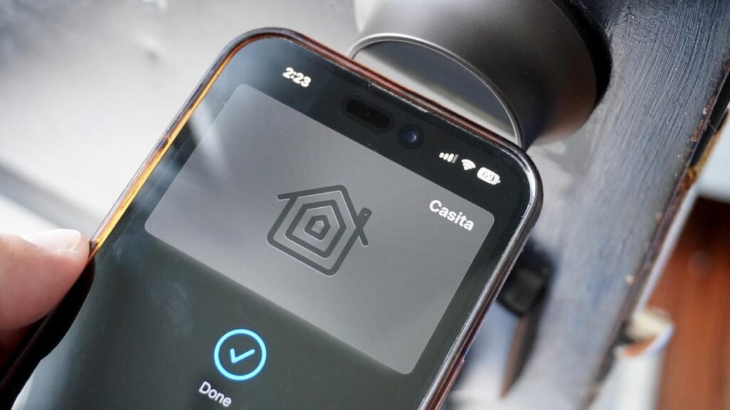 I found a hidden smart lock that's as easy as using tap-to-pay