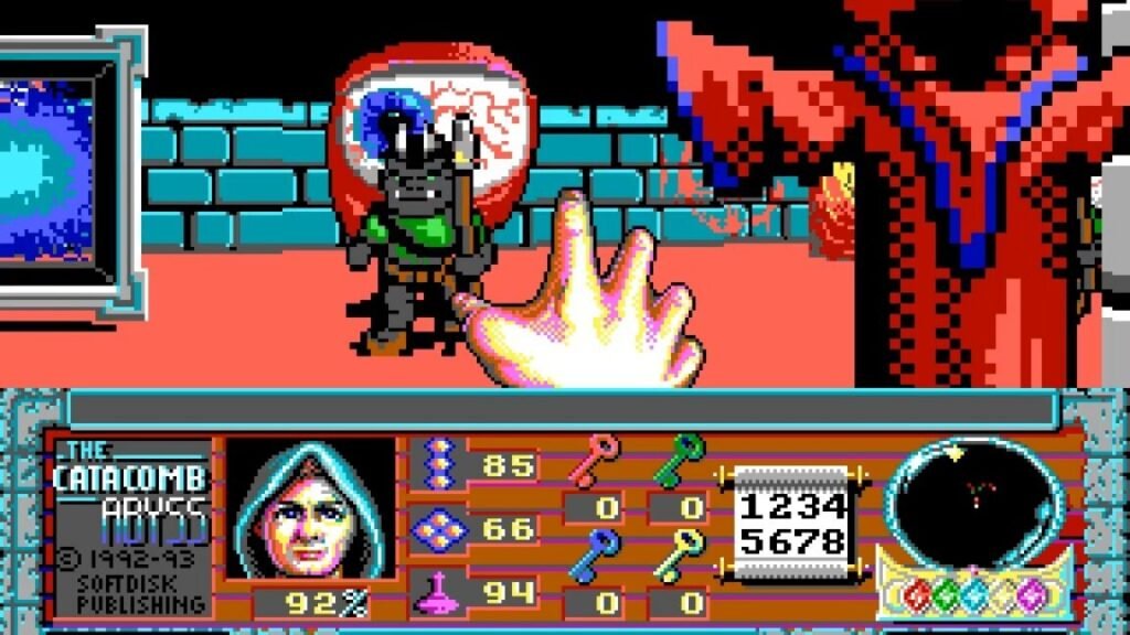Looking back at Catacomb 3D, the game that led to Wolfenstein 3D