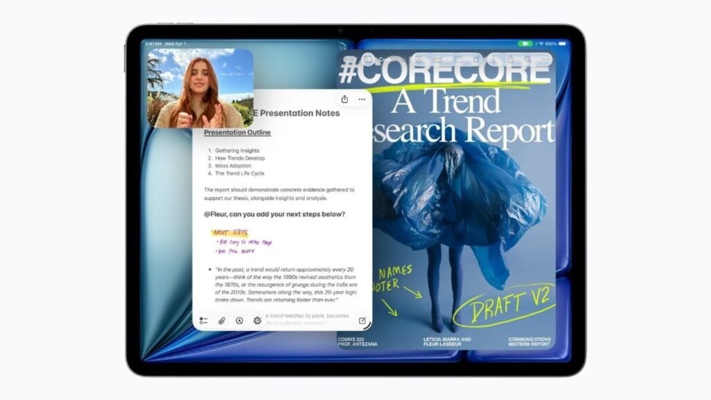 Apple’s iPad Air Gets an M4 Upgrade for the Same Starting Price