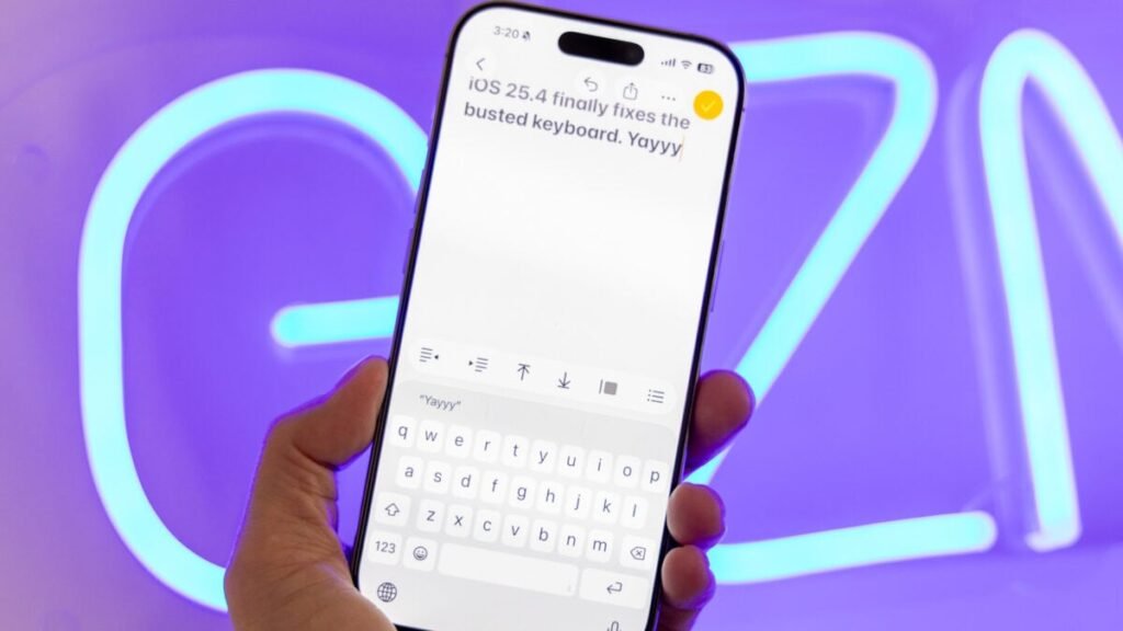 Too Many Typos? Update Your iPhone to iOS 26.4 ASAP to Fix Its Broken Keyboard
