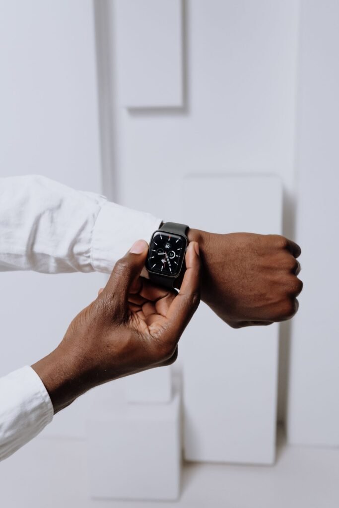 The Best Health Apps for Apple Watch in 2026 Apple Watch on a person's wrist displaying health and fitness data