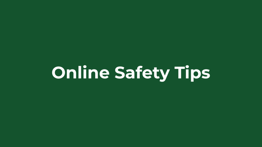 Online Safety: Cybersecurity Basics for Beginners Online safety tips for beginners