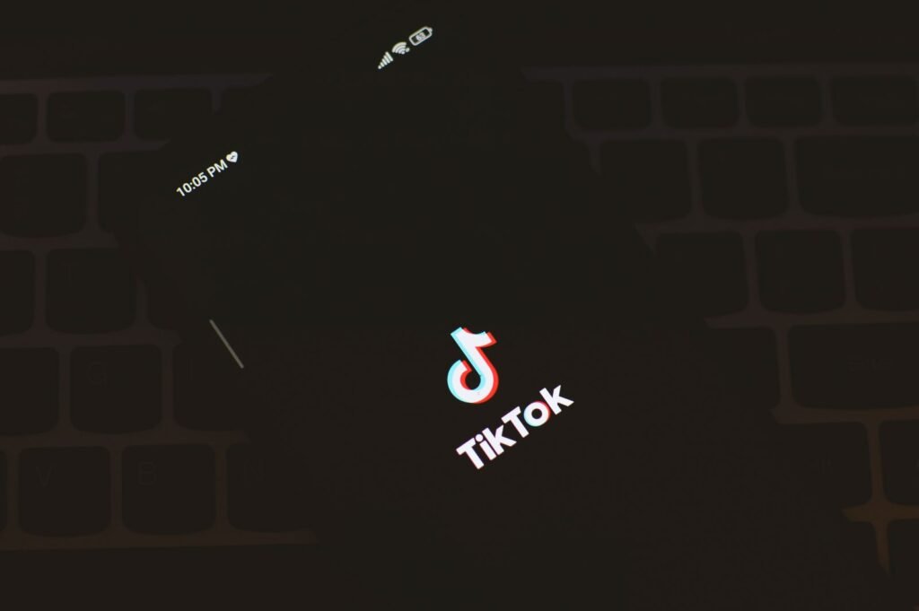 Phone showing TikTok, illustrating how to set up the TikTok Pixel to track a website