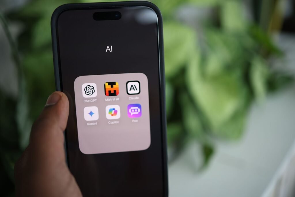 Best AI App for iPhone in 2026: Top Picks Tested AI assistant app open on an iPhone