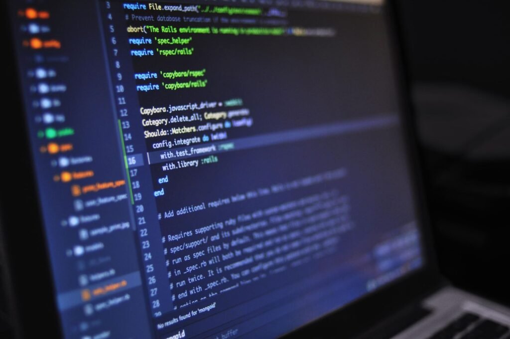 PHP code on a monitor illustrating how to deploy FuelPHP on hosting