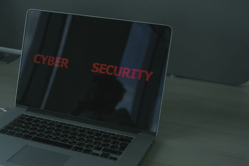 Checking whether a tech website is safe on a laptop