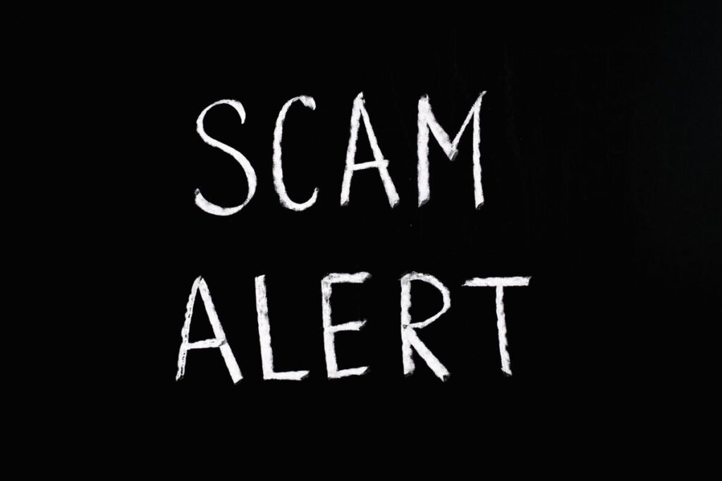 How to Spot and Avoid Online Scams Scam alert warning concept for spotting online fraud