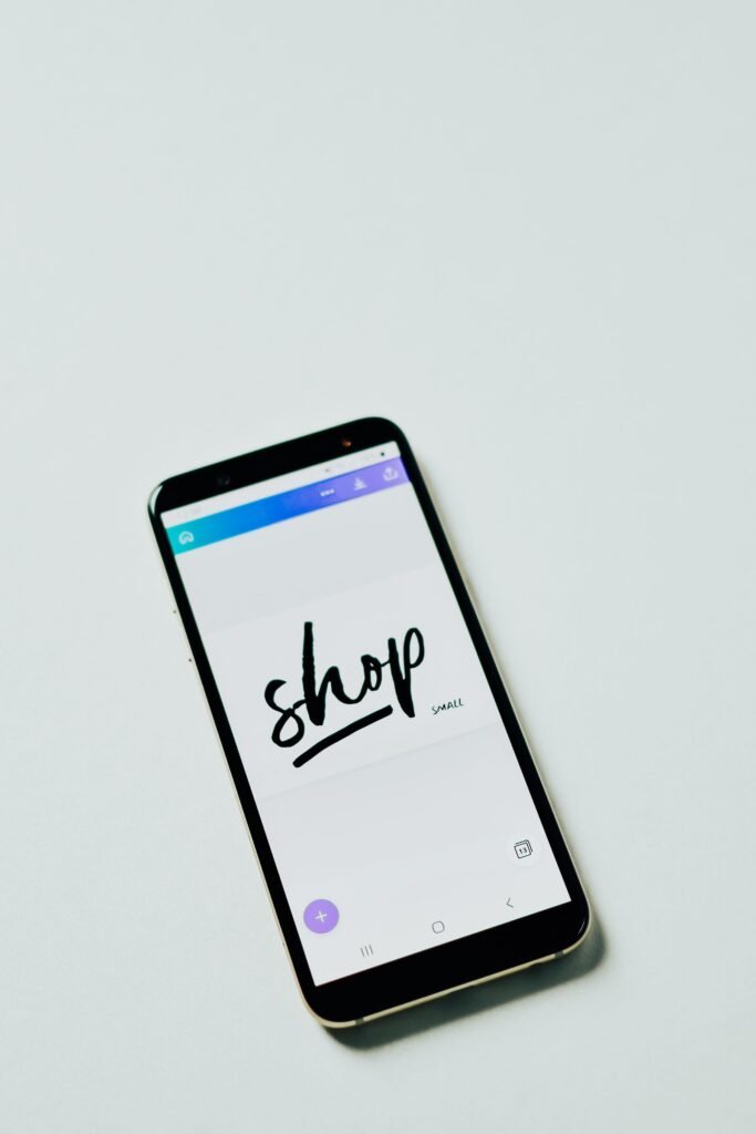 Shopping and recommending products on a smartphone app