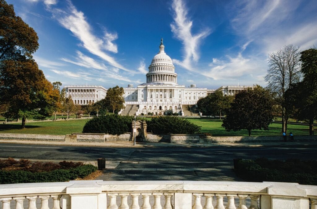 The United States Capitol building in Washington, D.C., where the Senate Commerce Committee voted to advance AI chatbot bills for kids