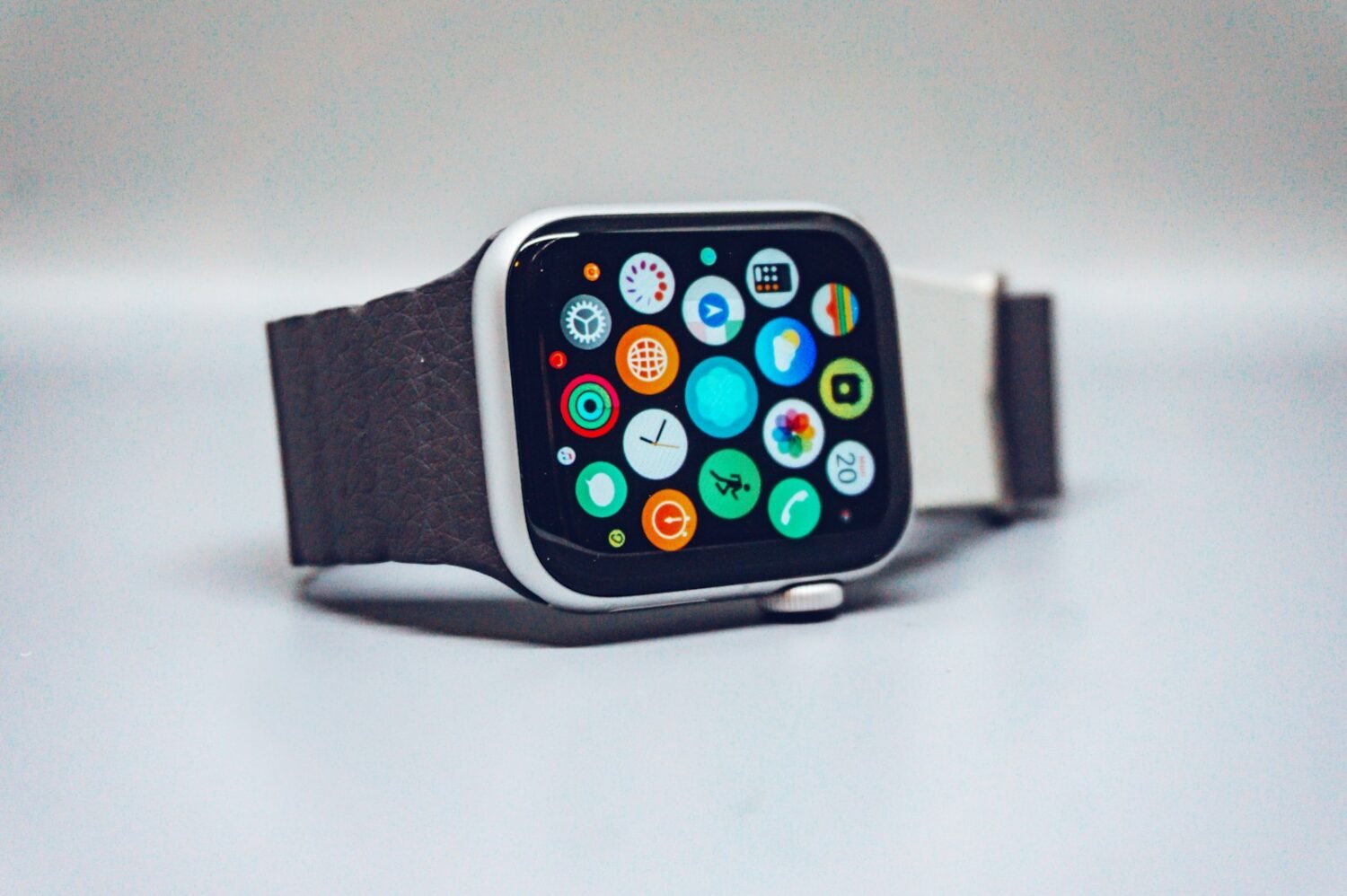 Apple Watch on a wrist