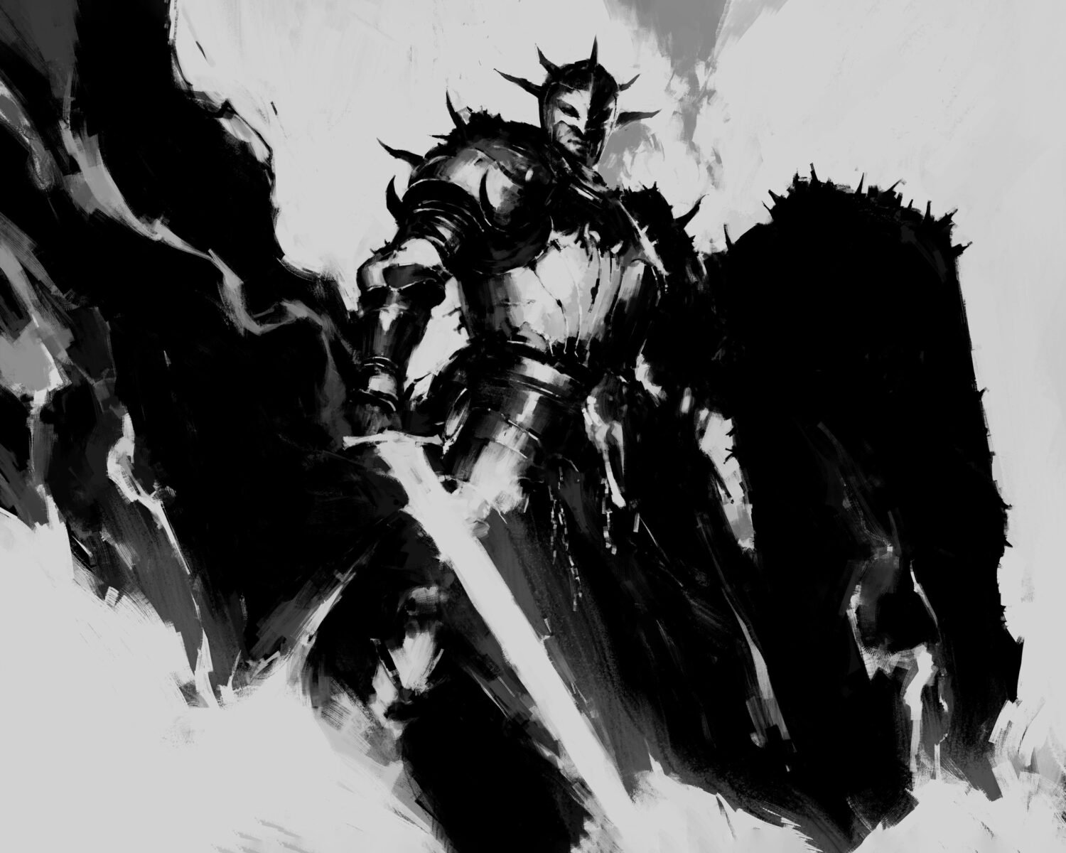 Concept art of the new Plague Knight class revealed for Diablo 5