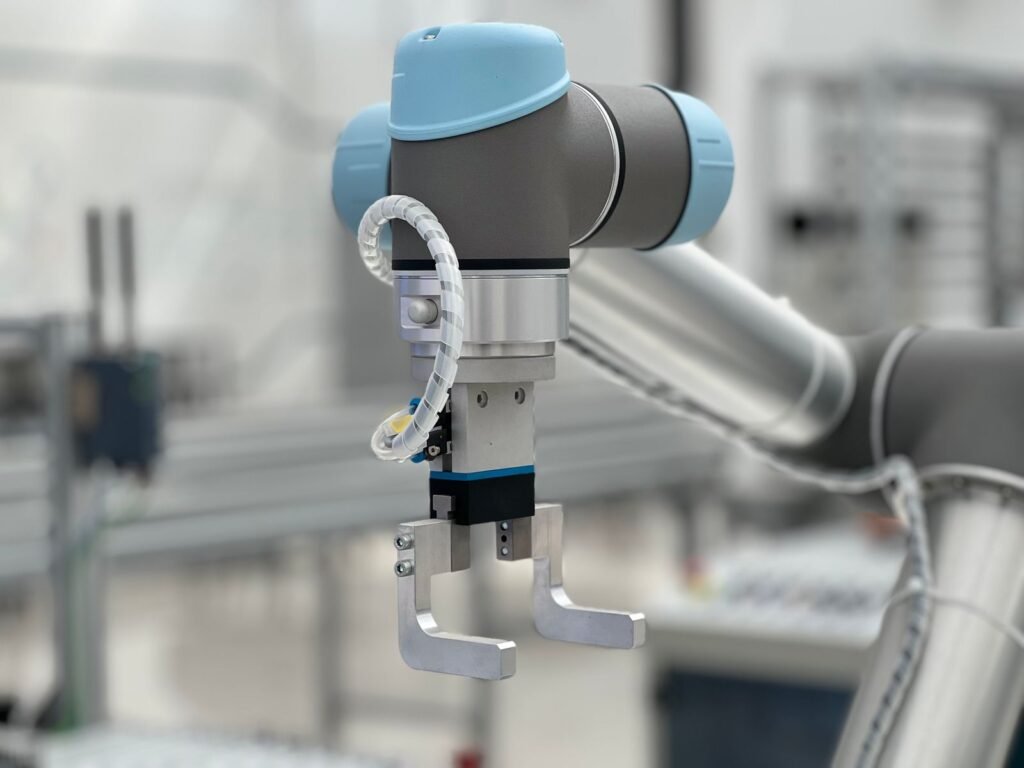 A One-Month-Old AI Company With No Website Is Worth Almost $4 Billion. Here Is What It Is Building. Close-up of a modern robotic arm mechanism in an industrial setting