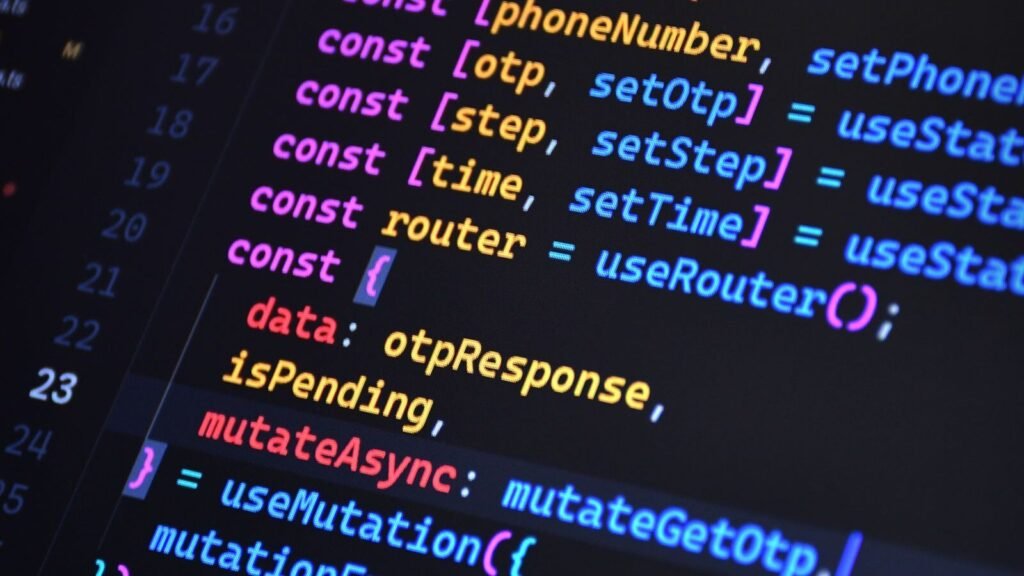How to Launch a React App on SiteGround in 2026 JavaScript code for a React project on a screen