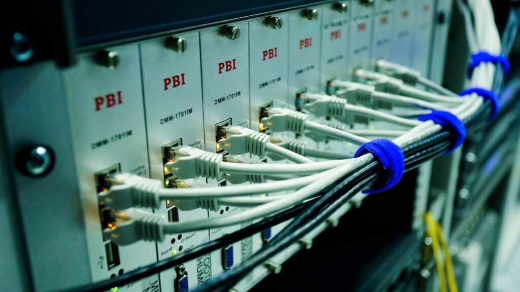 How to Get the Minikube IP Address (All Methods) Ethernet cables plugged into a network switch in a data center