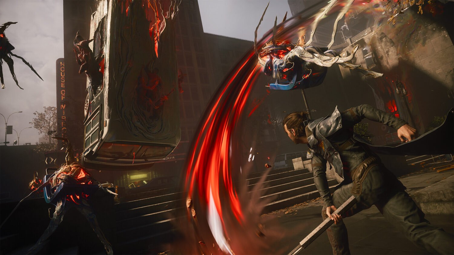 Control Resonant official screenshot of the mutated Manhattan setting