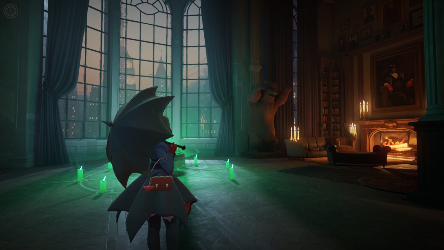 Deadlock gameplay screenshot showing heroes fighting on a city street