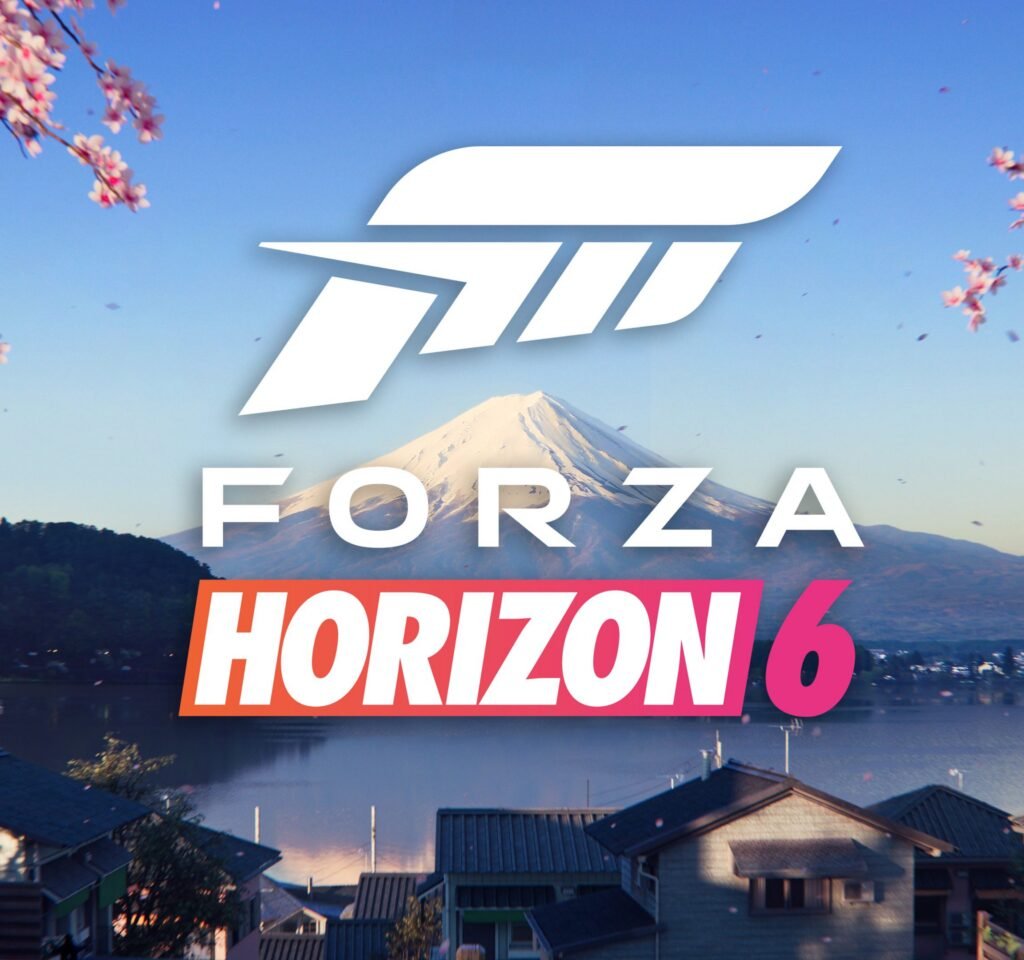 Forza Horizon 6 screenshot of a car driving through Japanese mountain scenery