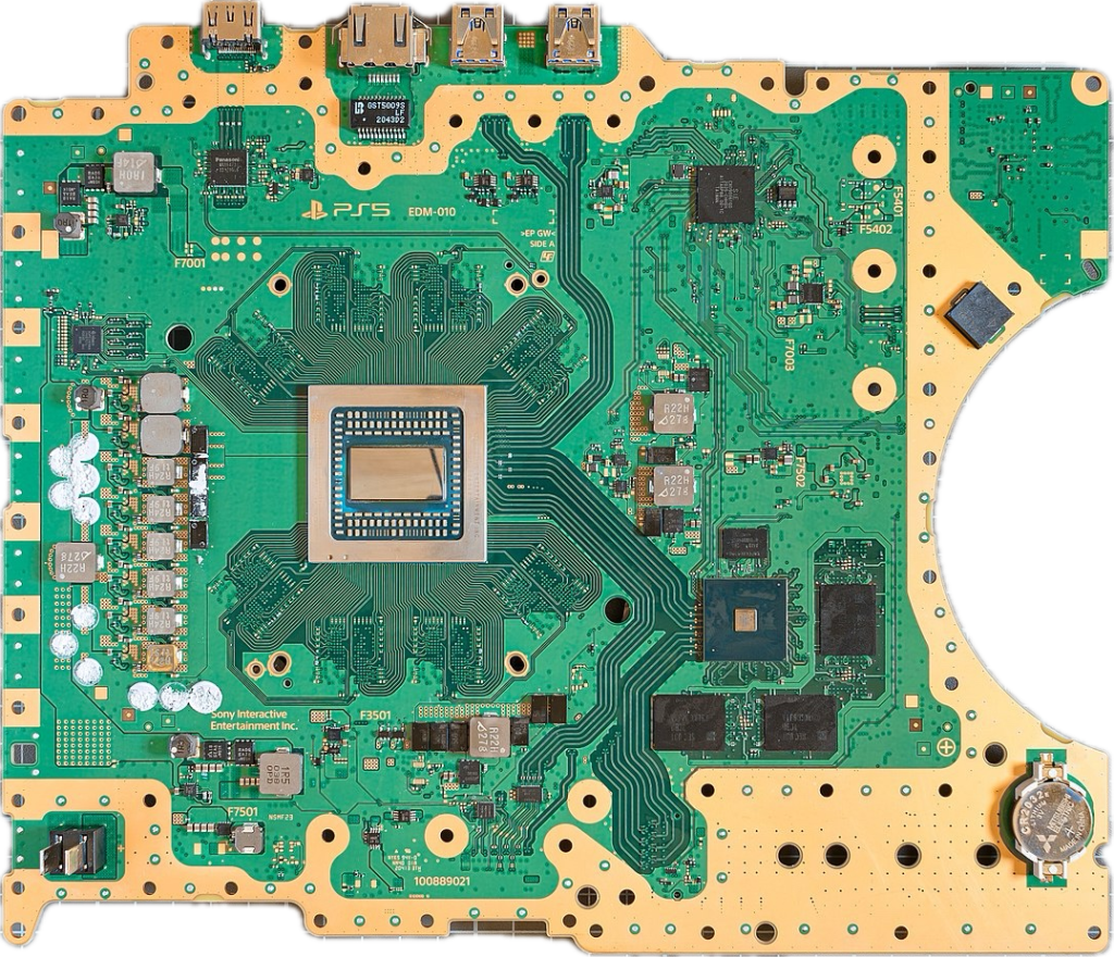 PS6 Memory Alone Reportedly Costs Over $680, and a $1,000 Console Is Now the Fear Sony PlayStation 5 motherboard with GDDR6 memory chips around the main APU
