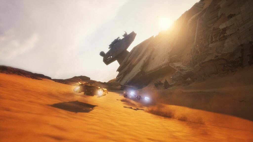 Star Wars: Galactic Racer Reviews Are In, and It Is the Best-Rated Star Wars Game in 20+ Years Star Wars: Galactic Racer screenshot showing high-speed racing in the Galactic League